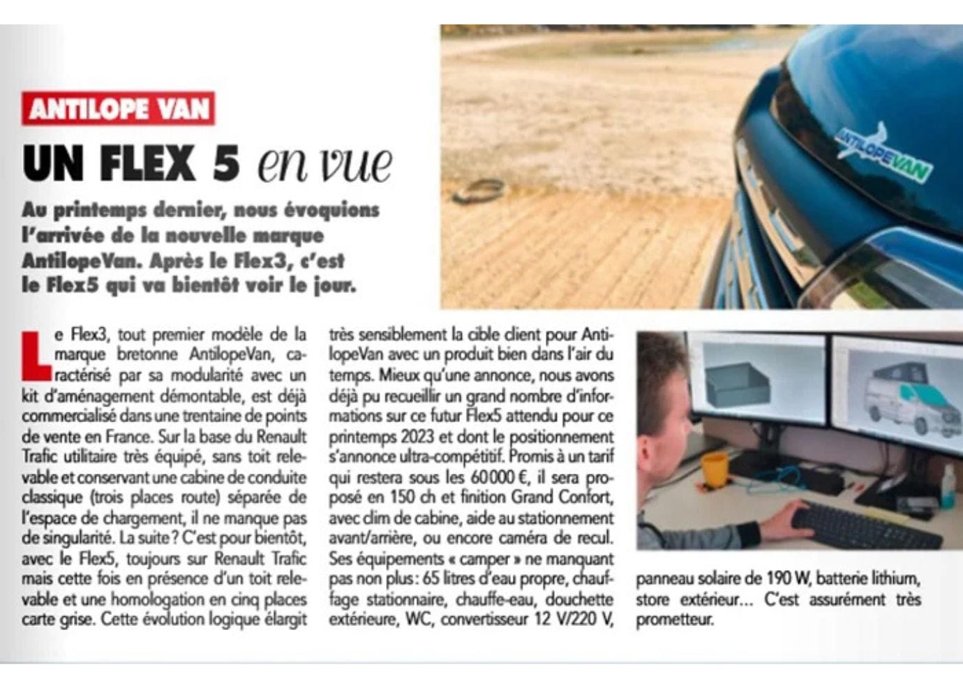 Van Life Magazine: de Flex 5, de nieuwe 5-persoons campervan