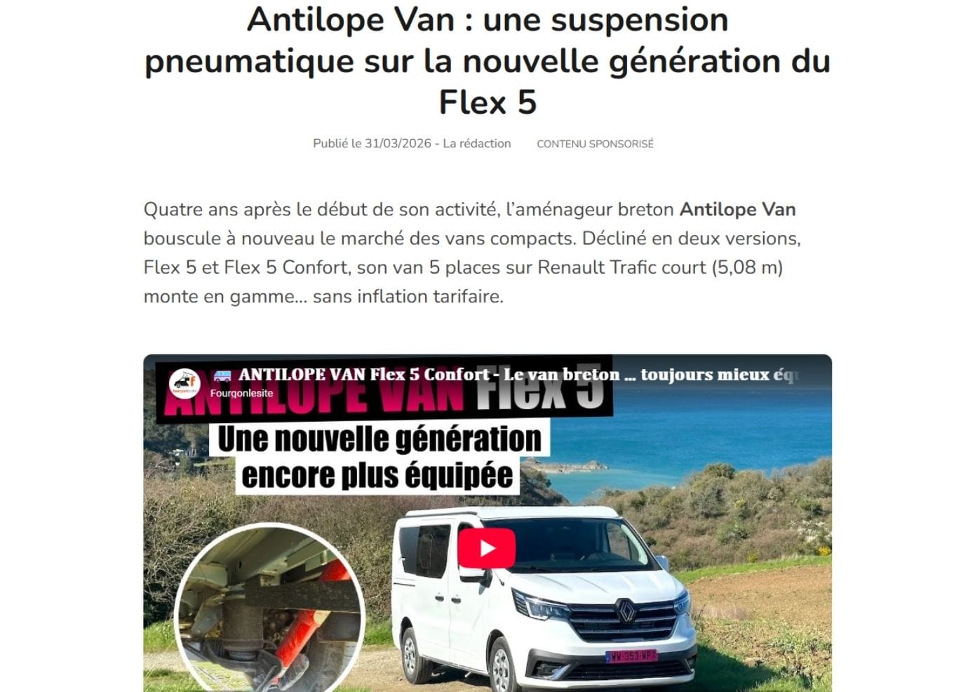 De prijs van de Flex 5 Comfort-uitvoering (€ 62.900) is hetzelfde als voorheen.