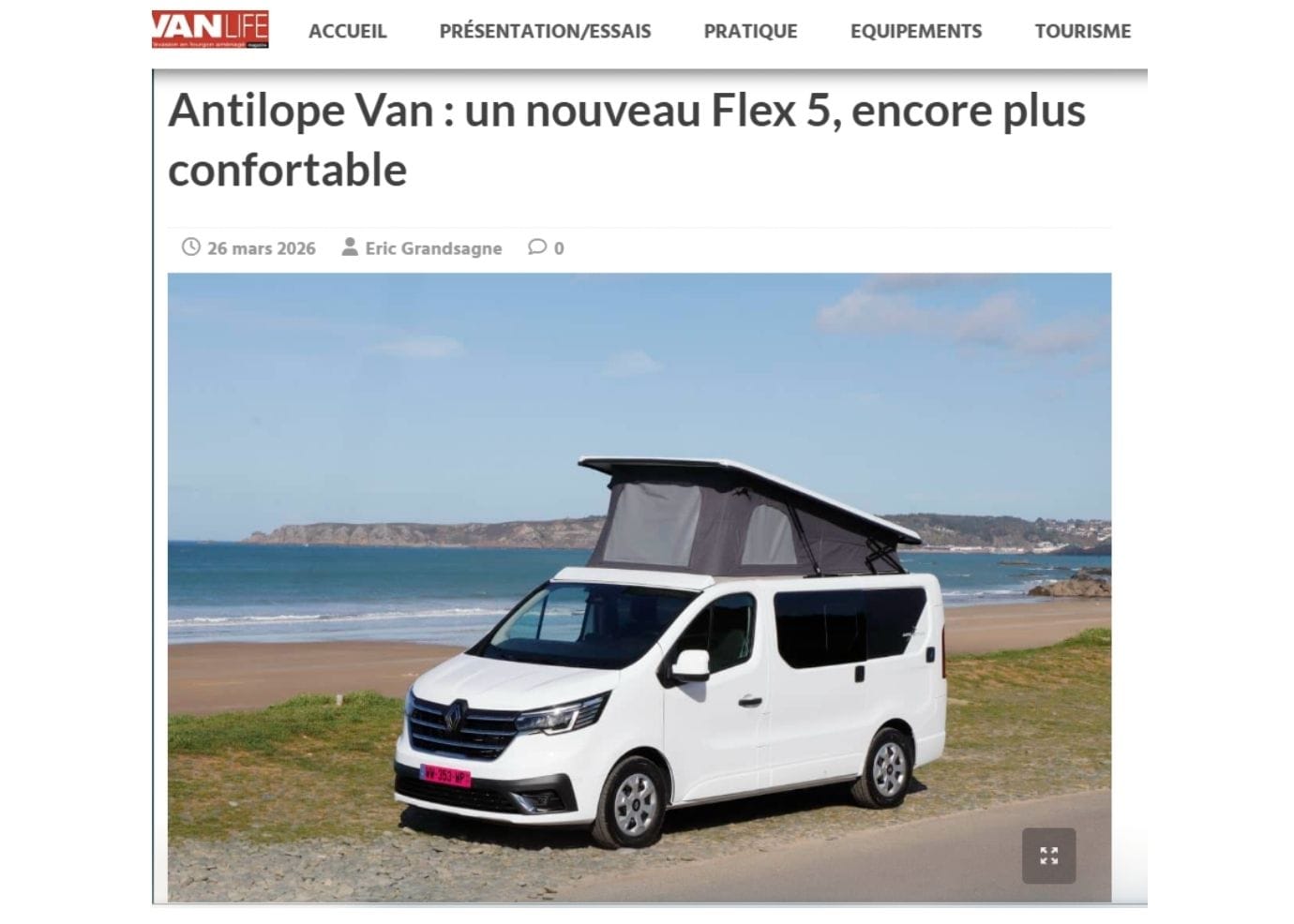 VANLIFE maart 2026 met nieuwe Flex 5 Comfort-luchtvering