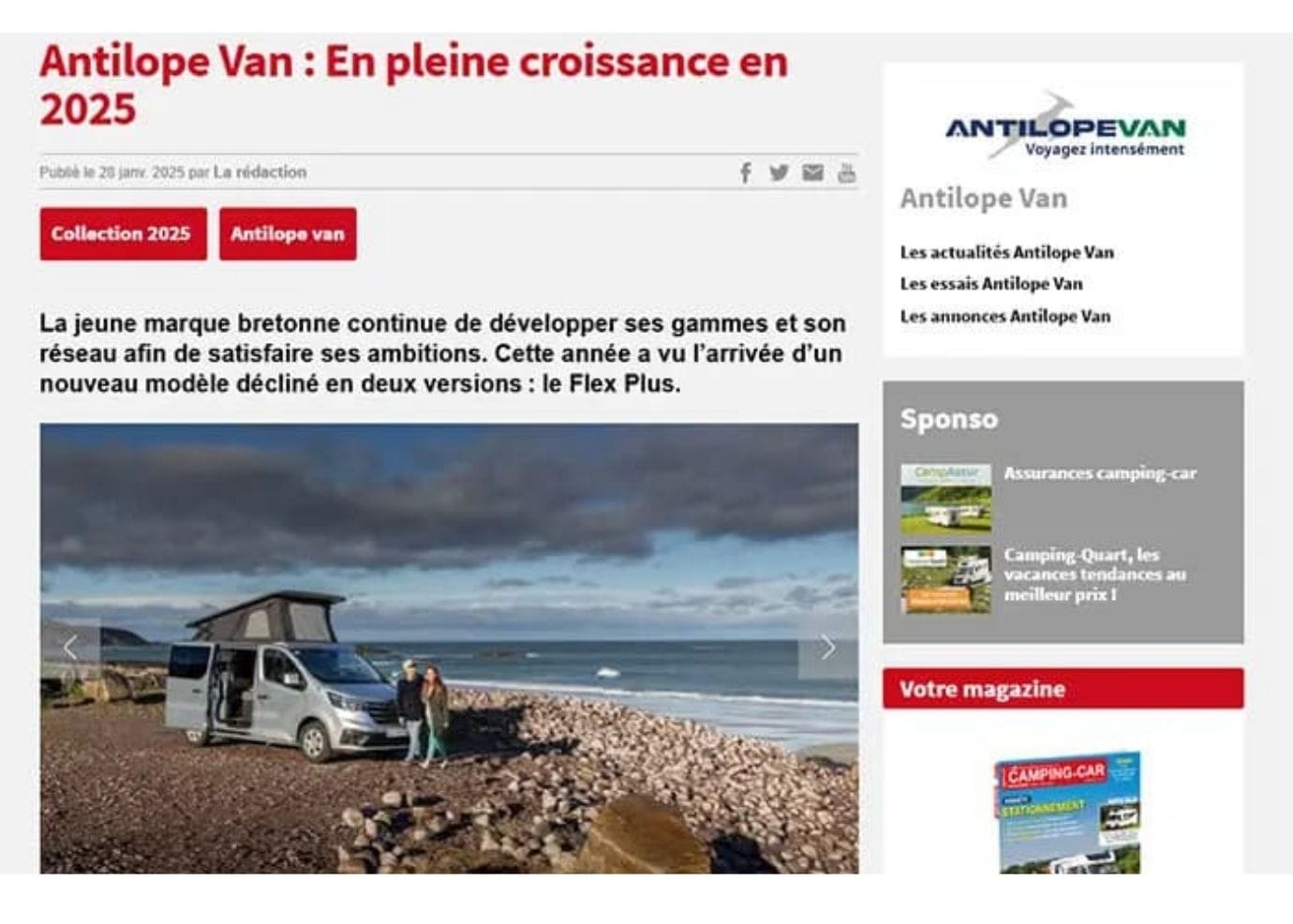 Usine Coëtmieux ANTILOPE VAN