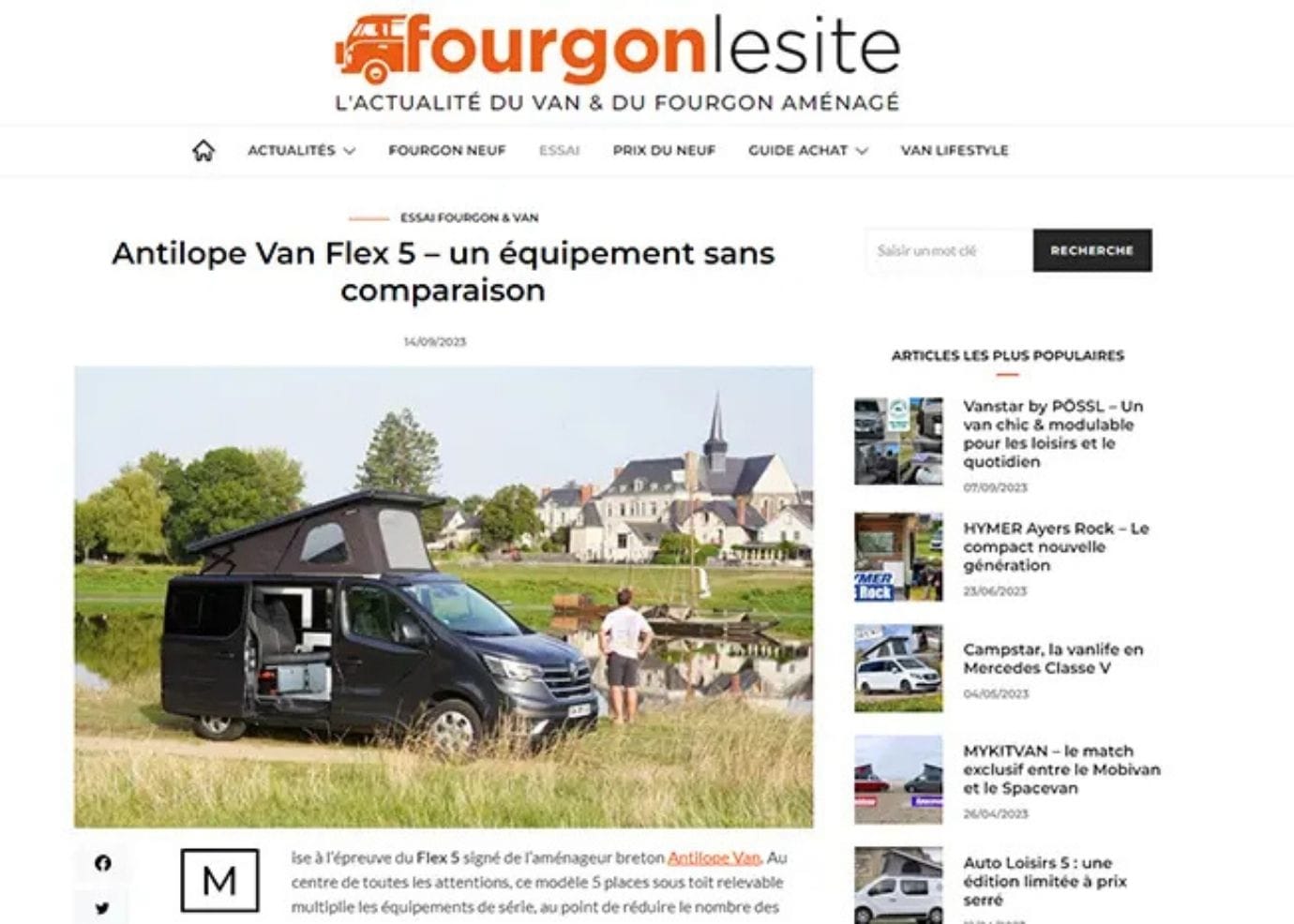 Antilope Van Flex 5 FLS 2023