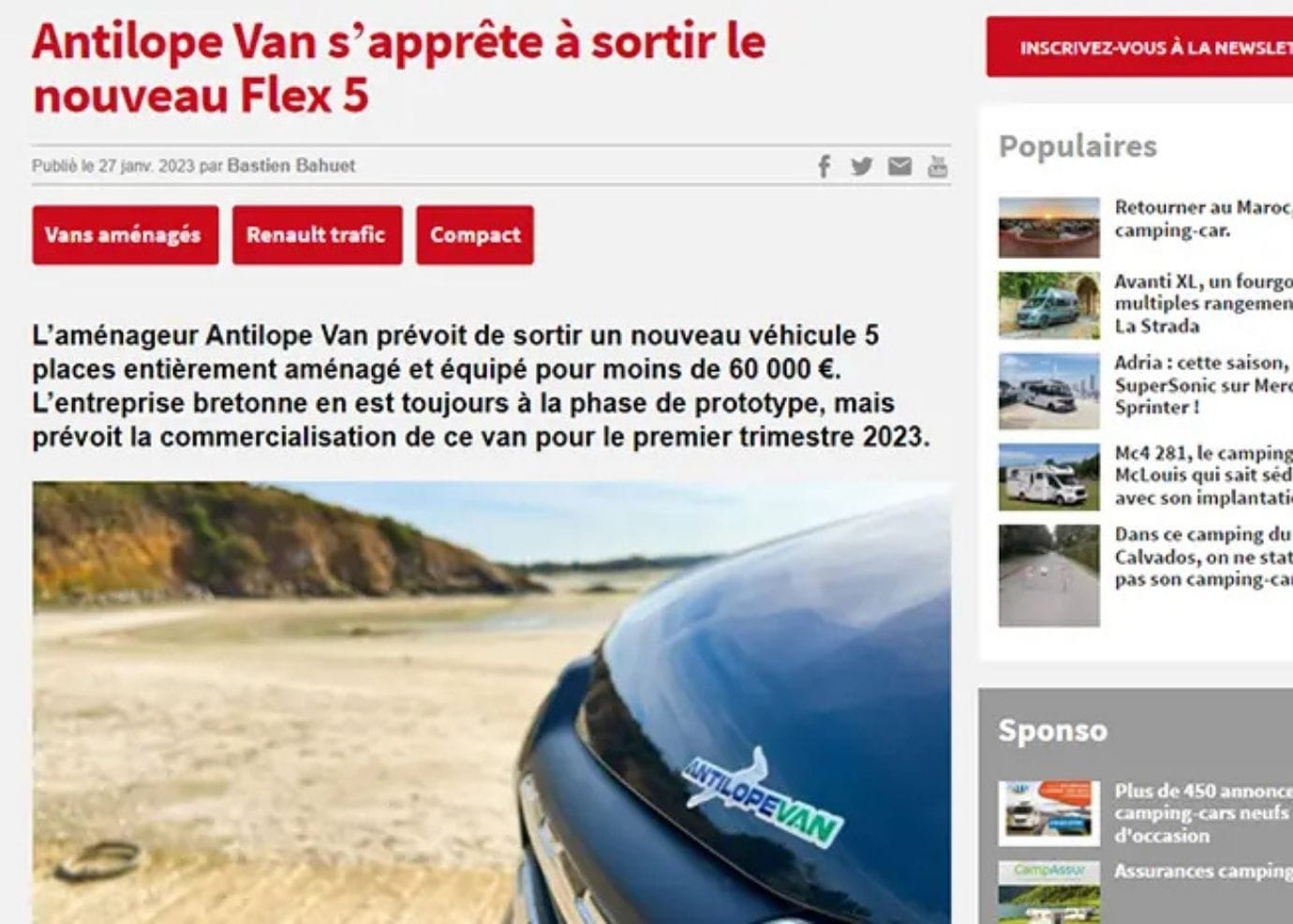 Flex 5 janvier 23 campingcar