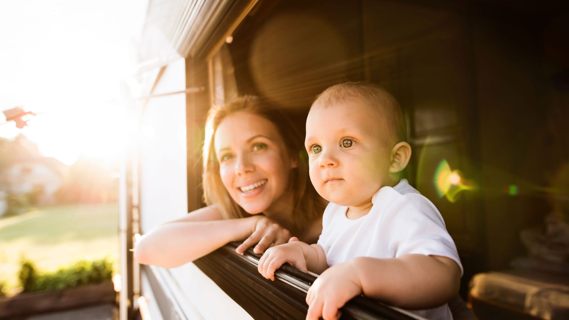 Camperreis met een baby