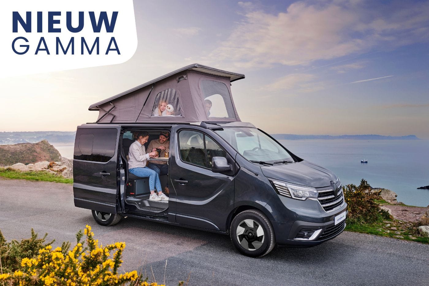 Flex 5 campervan met 5 zitplaatsen kopen