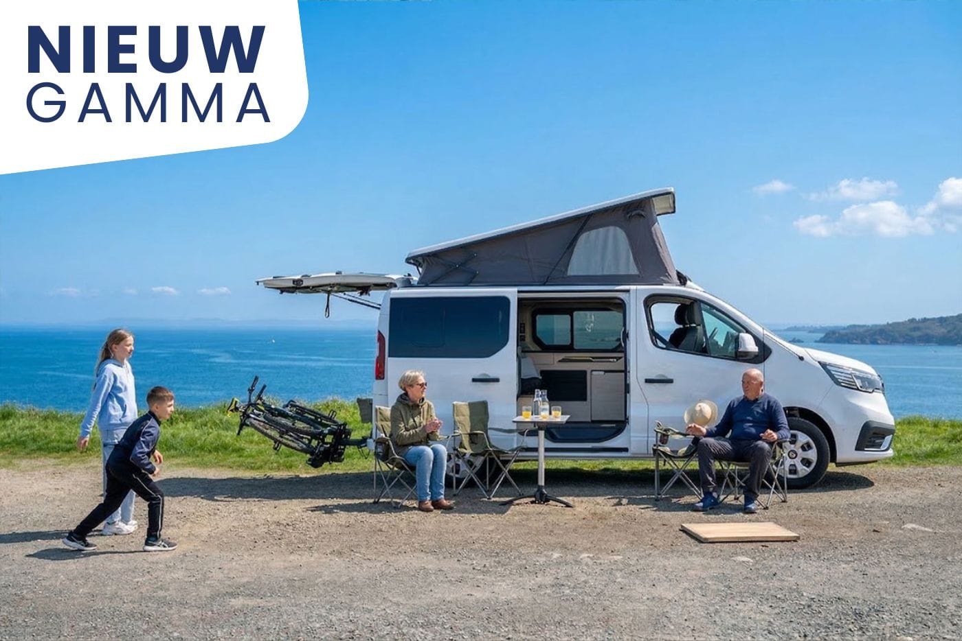 De Flex 5 Confort biedt nóg meer autonomie en comfort, dankzij de standaard luchtvering.