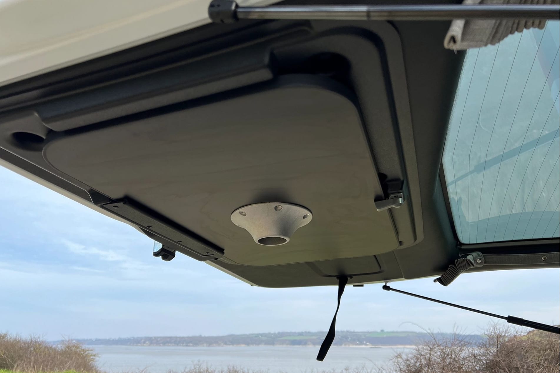 Flex 5 campervan 5 zitplaatsen opbergruimte voor tafel