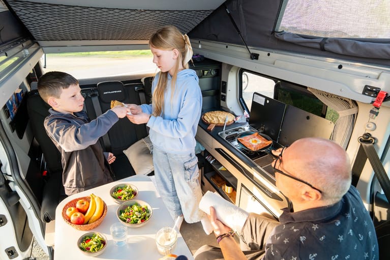 Galerij Flex 5 Confort campervan 5 zitplaatsen