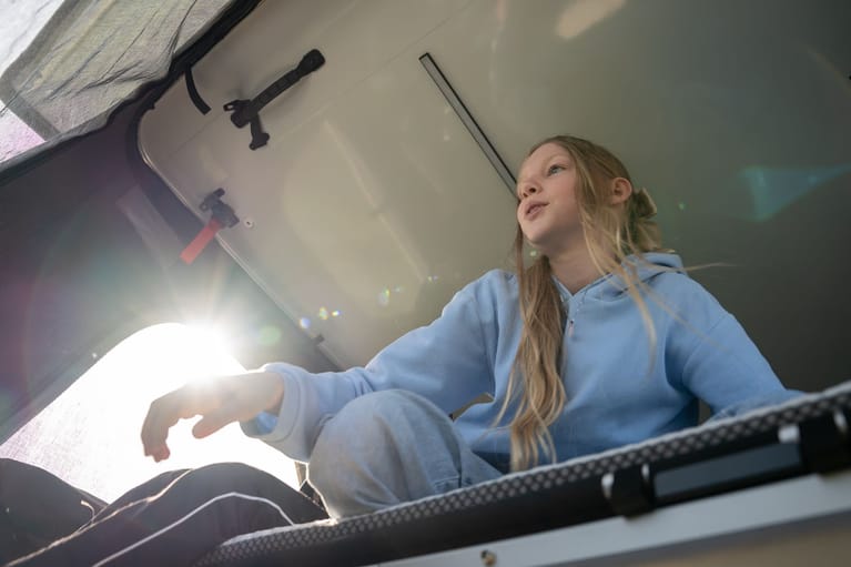 Flex 5 Confort campervan 5 zitplaatsen met hefdak