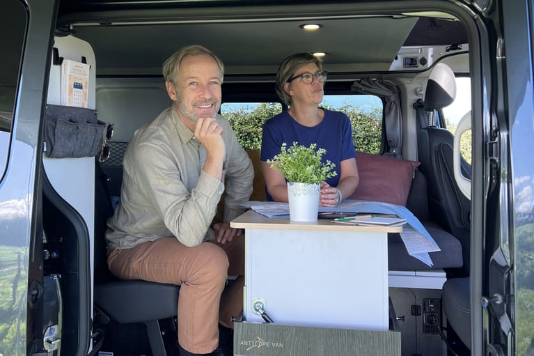 Flex PLUS: campervan met 2–4 zitplaatsen